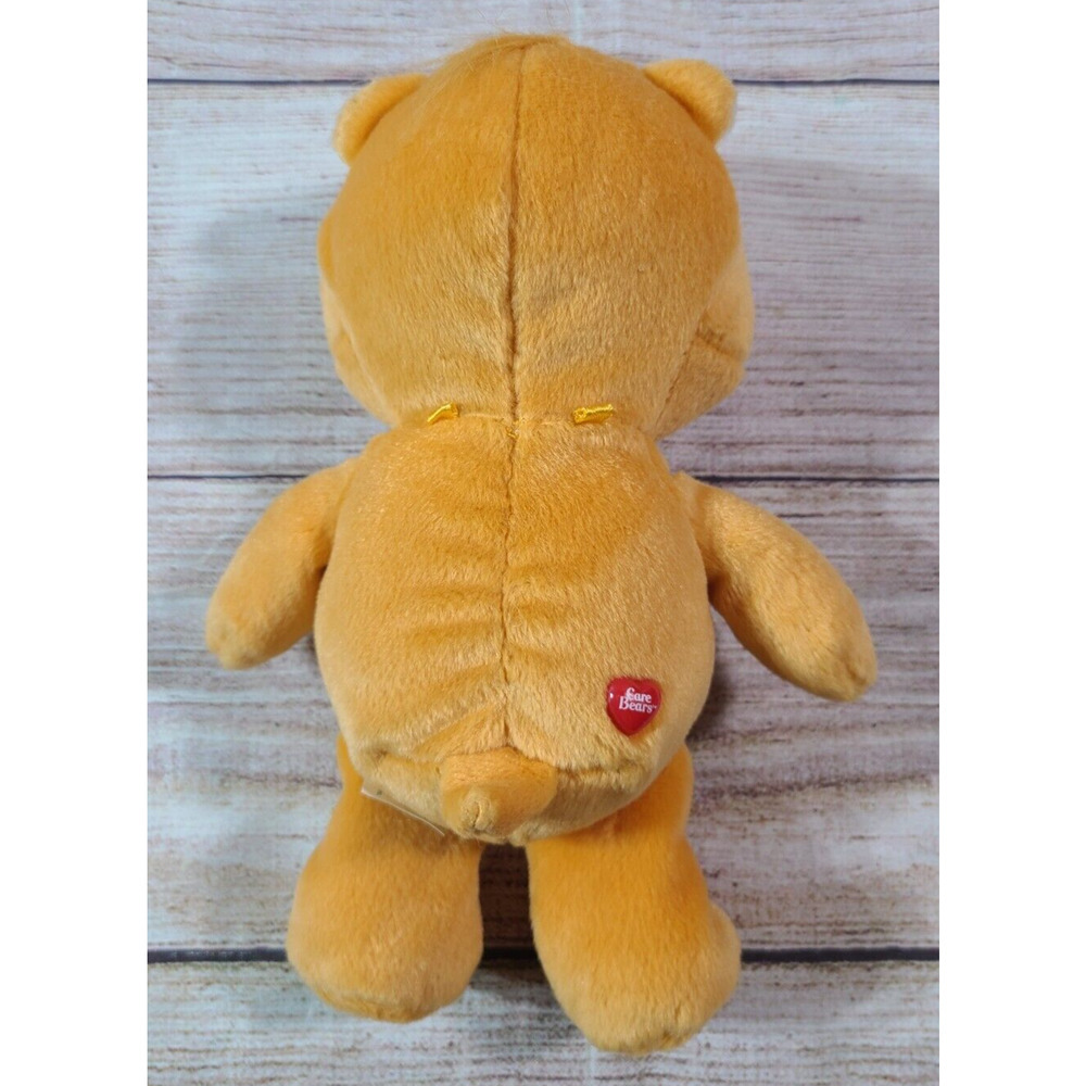 Vintage Care Bears Plush Orange Tender Heart Bear Stuffed Animal TCFC Play Along - Picture 2 of 4
